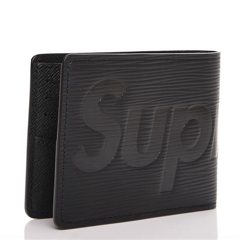 lv x supreme wallet|supreme louis vuitton wallet black.